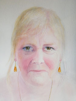Ann, watercolour