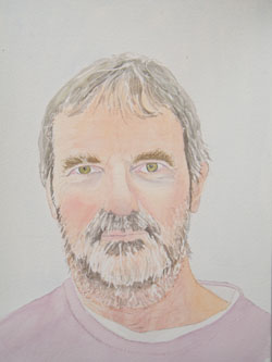 Portrait, watercolour