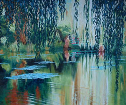 Giverney, watercolour